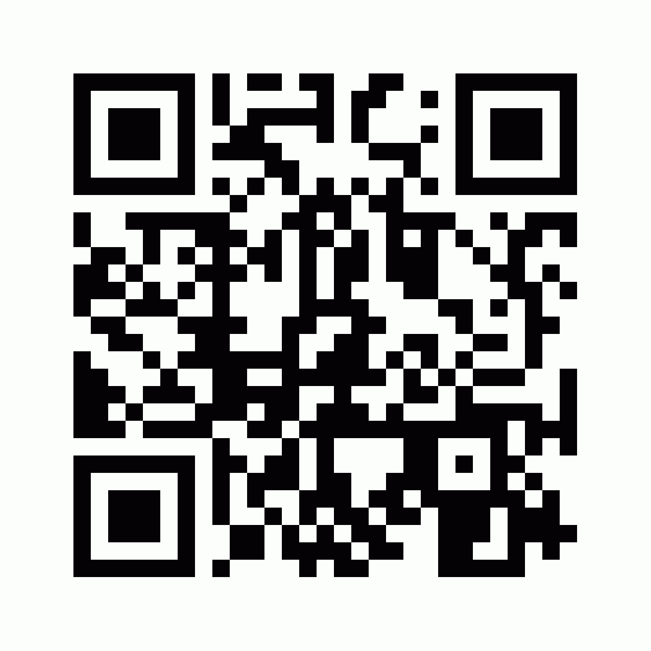 QRCODE หน้าประกาศสมัครงานของ วิทยาลัยเทคโนโลยีภูเวียงพณิชยการ