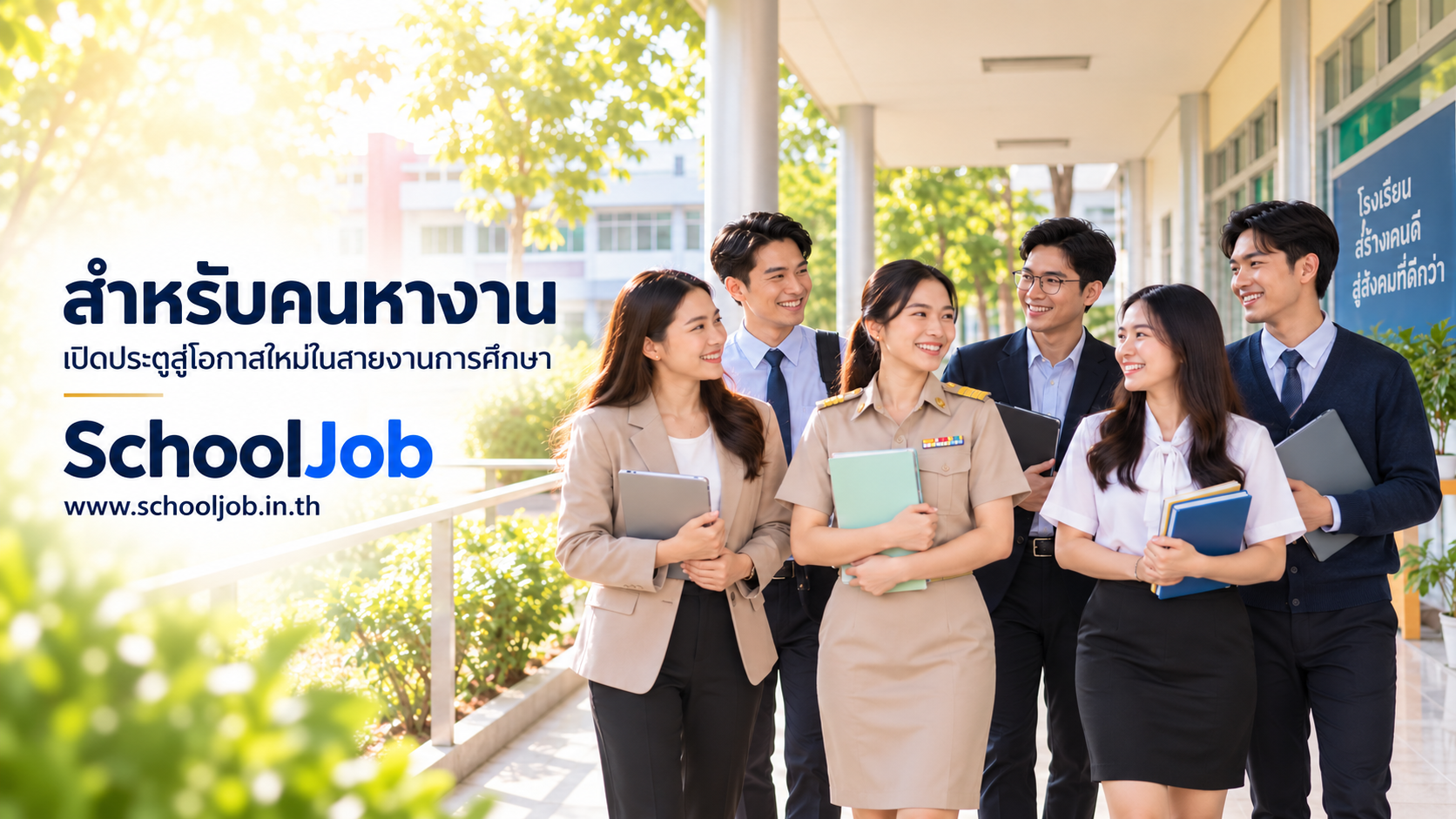 ค้นหางานโรงเรียนที่ตรงกับความสามารถและความต้องการ